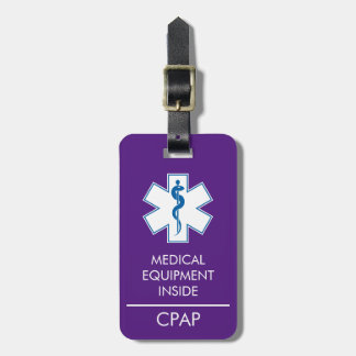 À Bagage Étiquette de transport des bagages PPC ou alerte M
