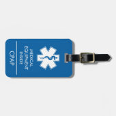 À Bagage Étiquette de transport des bagages PPC ou alerte M (Devant horizontal)