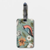 À Bagage Étiquette de transport des pins de Tranquil (Dos Vertical)