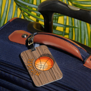 À Bagage Étiquette de voyage de sport de nom personnalisé