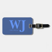 À Bagage Étiquette des bagages accessoires de voyage (Devant horizontal)