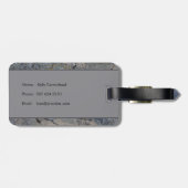 À Bagage Étiquette des bagages de paix (Dos horizontal)