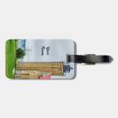 À Bagage Étiquette des bagages du pont Mackinac et du phare (Dos horizontal)