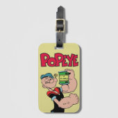 À Bagage Étiquette des bagages Popeye (Devant Vertical)