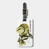 À Bagage Étiquette d'identification du panier de tir de l'a (Devant Vertical)