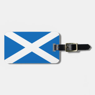 À Bagage Étiquette Drapeau écossais
