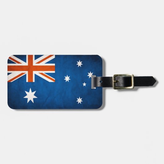 À Bagage Étiquette du drapeau australien (Devant horizontal)
