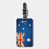 À Bagage Étiquette du drapeau australien (Devant Vertical)