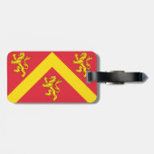 À Bagage Étiquette du drapeau d'Anglesey Luggage (Dos horizontal)