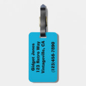 À Bagage Étiquette Jeu de Jeu de bagages (Dos Vertical)