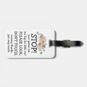 À Bagage Étiquette Neuf Ne Touchez Pas Siège Auto Poussette (Dos horizontal)