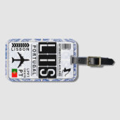 À Bagage Étiquette Portugal (Devant Horizontal)