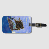 À Bagage Étiquette Sirène et bagages de mer (Devant Horizontal)