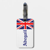À Bagage La GRANDE-BRETAGNE - drapeau - étiquette (Dos Vertical)