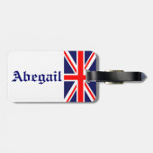 À Bagage La GRANDE-BRETAGNE - drapeau - étiquette (Dos horizontal)