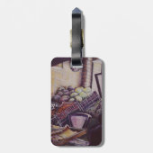 À Bagage Marché hongrois, étiquette bagages Budapest (Dos Vertical)