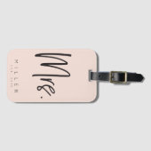 À Bagage MRS customisée. [nom_de_série] & [année] étiquette (Devant Horizontal)