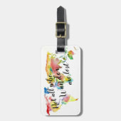 À Bagage Pas tous ceux qui déambulent avec une étiquette de (Devant Vertical)