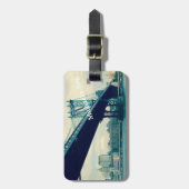 À Bagage Pont de Manhattan, étiquette faite sur commande de (Devant Vertical)