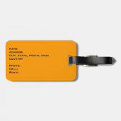 À Bagage Sors mon sac ! Étiquette Repose des bagages léopar (Dos horizontal)