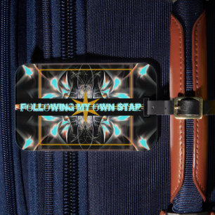 À Bagage Suivre ma propre étiquette de bagages Star Space