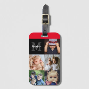 À Bagage Téléchargez votre étiquette photo monogrammed baga