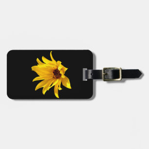 À Bagage Tête de marguerite jaune Helenium Étiquette de bag