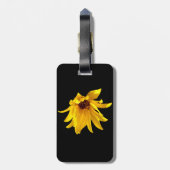 À Bagage Tête de marguerite jaune Helenium Étiquette de bag (Dos Vertical)