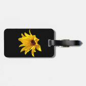 À Bagage Tête de marguerite jaune Helenium Étiquette de bag (Dos horizontal)
