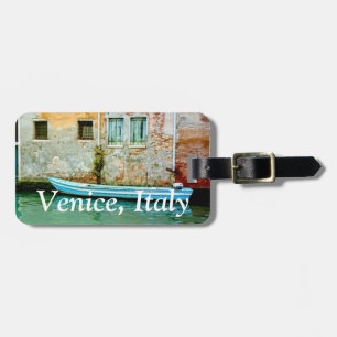À Bagage Venice Italie Lune de miel étiquette pour les jeun