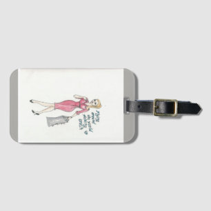 À Bagage "Volant autour du monde étiquette de sac prenant