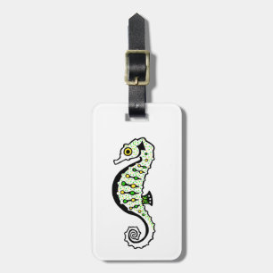À Bagage Voyage - Cool SEAHORSE - Hippocampus - étiquette b