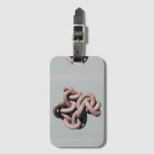 À Bagage Voyage Étiquette pour les bagages. (Devant Vertical)