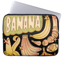 A Banana / Illustration of Banana Laptop Sleeve