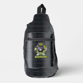 À Bandoulière Buffeline Gym Kettlebell caractère Duffel sac (Recto)