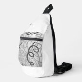 À Bandoulière Imprimer le sac de coupe (Coin droit)