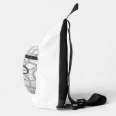 À Bandoulière Imprimer le sac de coupe (Droite)