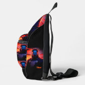 À Bandoulière Imprimer le sac de coupe (Droite)
