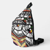 À Bandoulière Imprimer le sac de coupe (Coin droit)