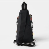 À Bandoulière Imprimer le sac de coupe (Verso)