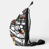 À Bandoulière Imprimer le sac de coupe (Droite)
