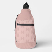 À Bandoulière Monogramme rose Motif moderne, Sac pour femmes (Recto)