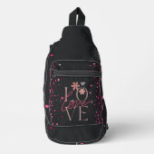 À Bandoulière Sac banane Mon Cœur Amour (Recto)
