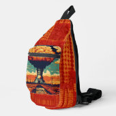 À Bandoulière Sac couleur rouge (Coin droit)