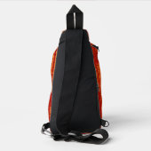 À Bandoulière Sac couleur rouge (Verso)