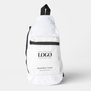 À Bandoulière Sac Crossbody personnalisé avec logo et texte rect