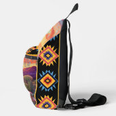 À Bandoulière Sac de coupe de couture d'impression (Droite)
