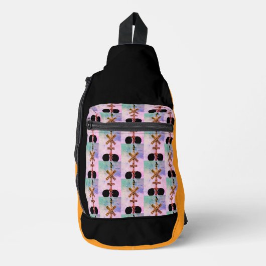 À Bandoulière Sac Urbain Corbeau Gardien Imprimé Sac Couture (Recto)