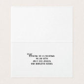 A Beary Merry Christmas (Inside Unfolded)