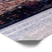 A beautiful and dramatic sunset seen from West Poster (Hoek)